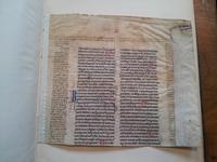 Another 15th C manuscript leaf fragment in an 1897 book on Latin manuscripts